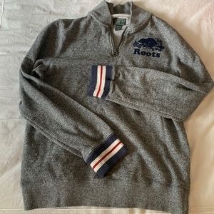 Roots quarter zip hoodie